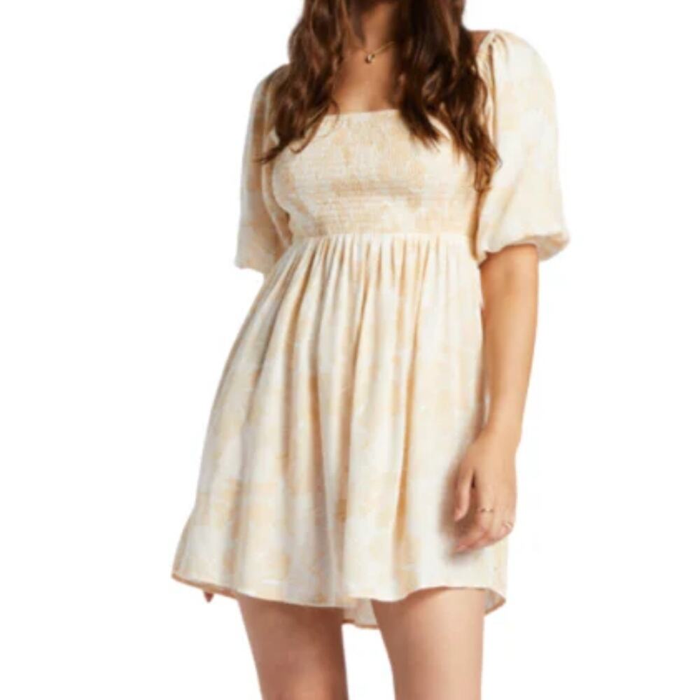 ROXY Satin Sands Mini Sundress size large